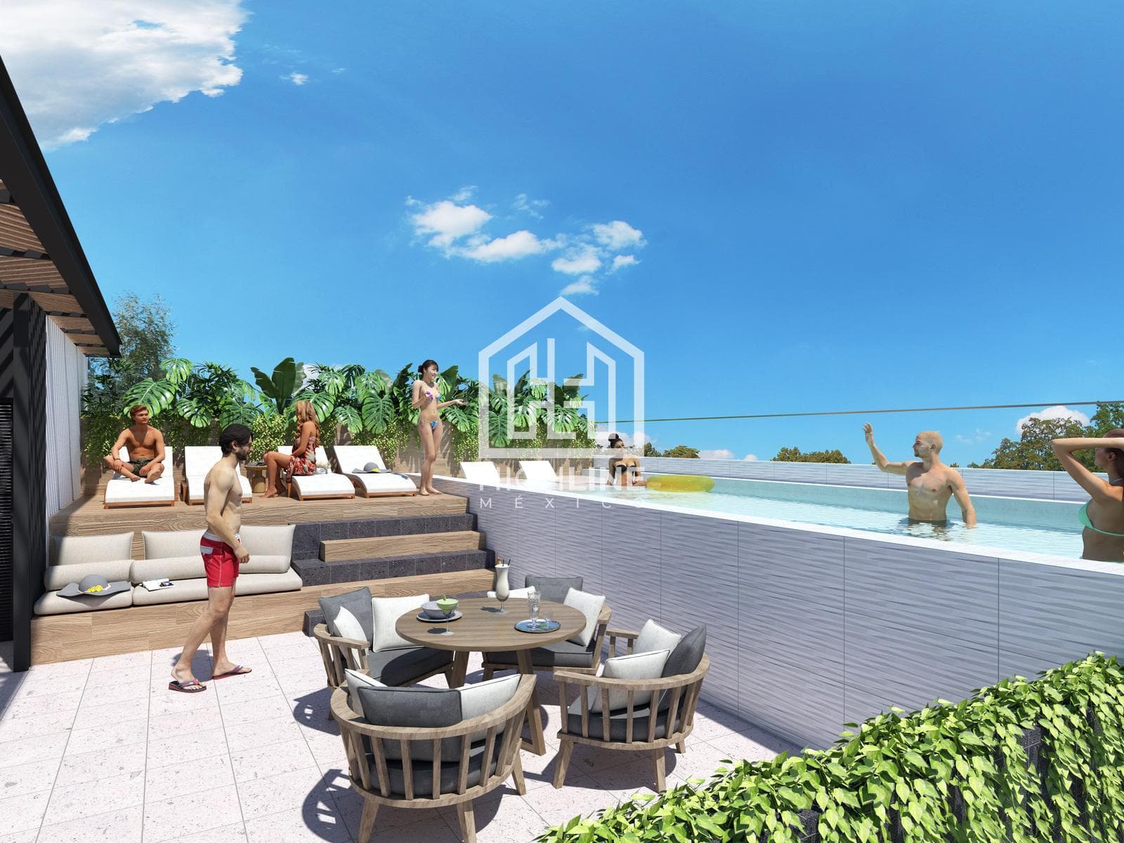 Apartment in Playa del Carmen, downtown area