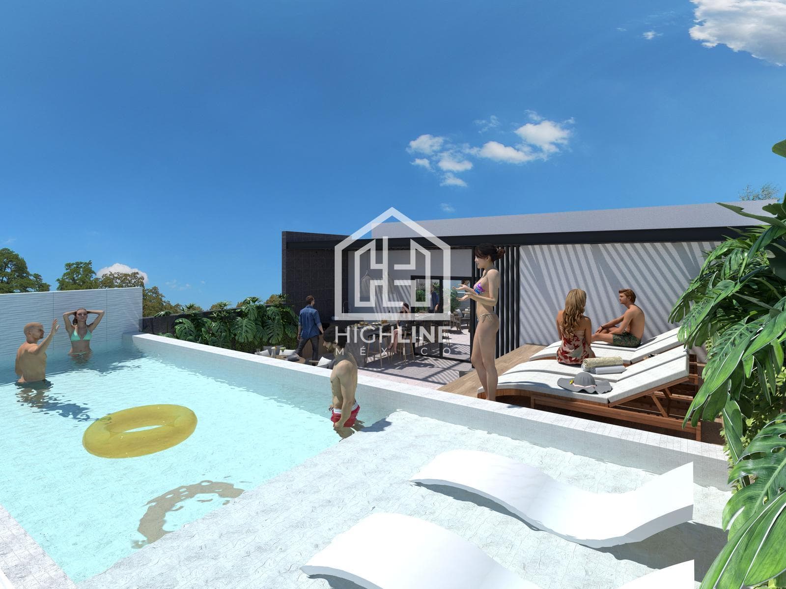 Apartment in Playa del Carmen, downtown area