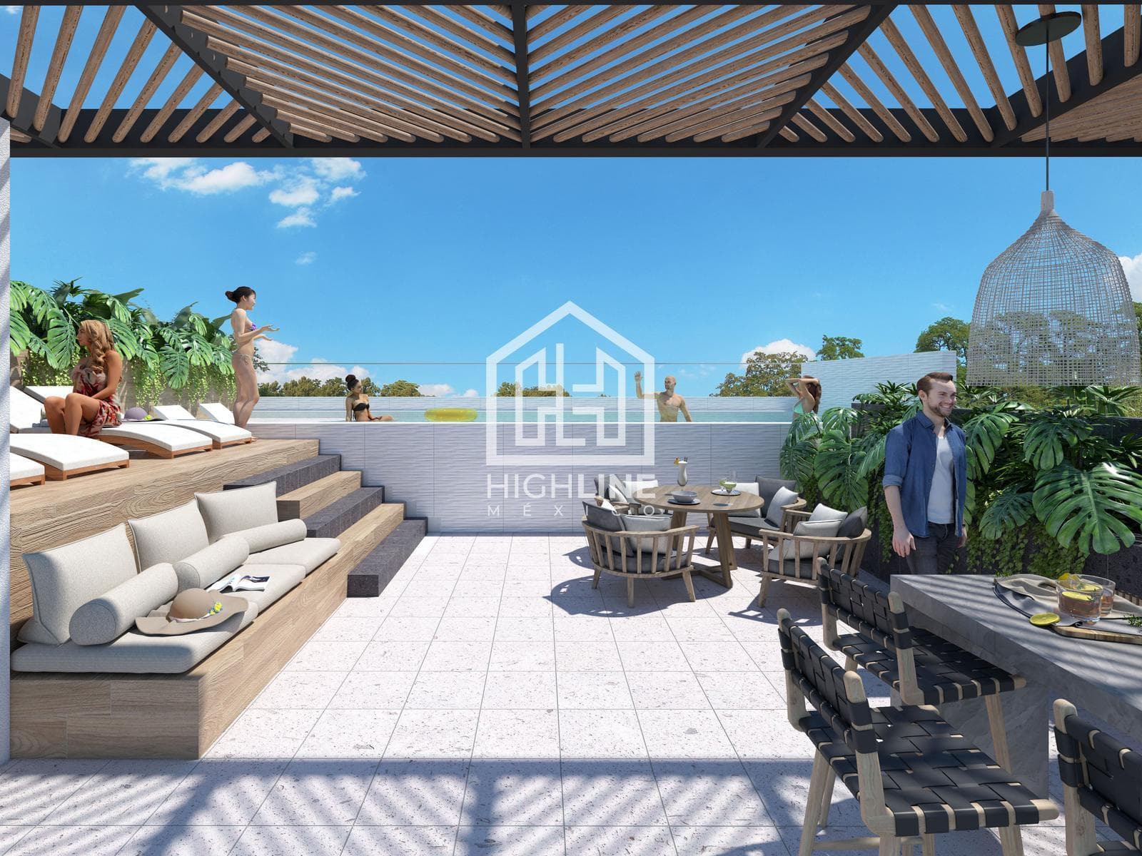 Apartment in Playa del Carmen, downtown area