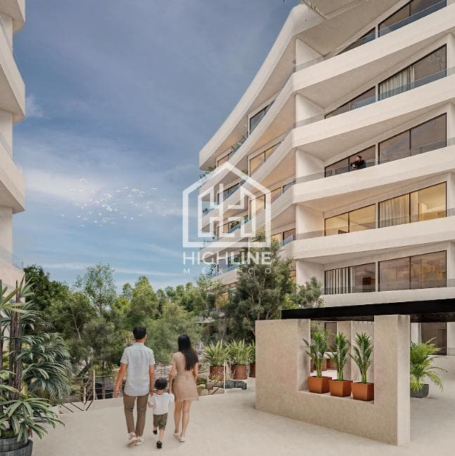 2-Bedroom Apartment with Private Rooftop Deck for Sale in Playa del Carmen