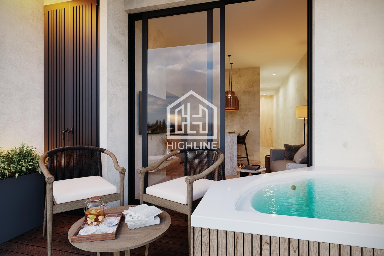 2-BEDROOM APARTMENT | PLAYA DEL CARMEN | FURNISHED AND FULLY EQUIPPED | WITH ROOFTOP