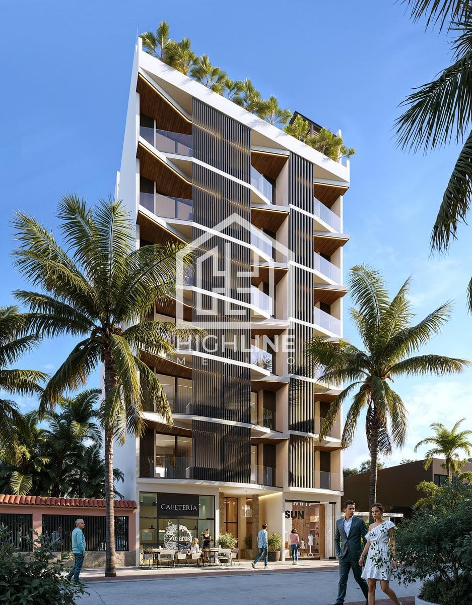 2-BEDROOM APARTMENT | PLAYA DEL CARMEN | FURNISHED AND FULLY EQUIPPED | WITH ROOFTOP