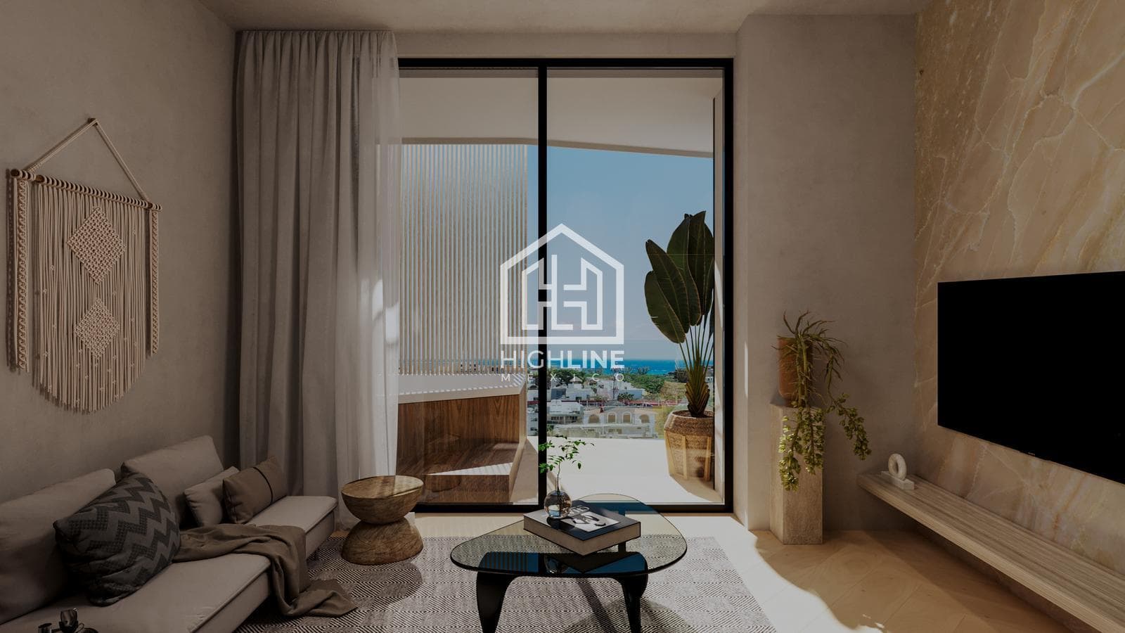 2-BEDROOM APARTMENT | PLAYA DEL CARMEN | FURNISHED AND FULLY EQUIPPED | WITH ROOFTOP
