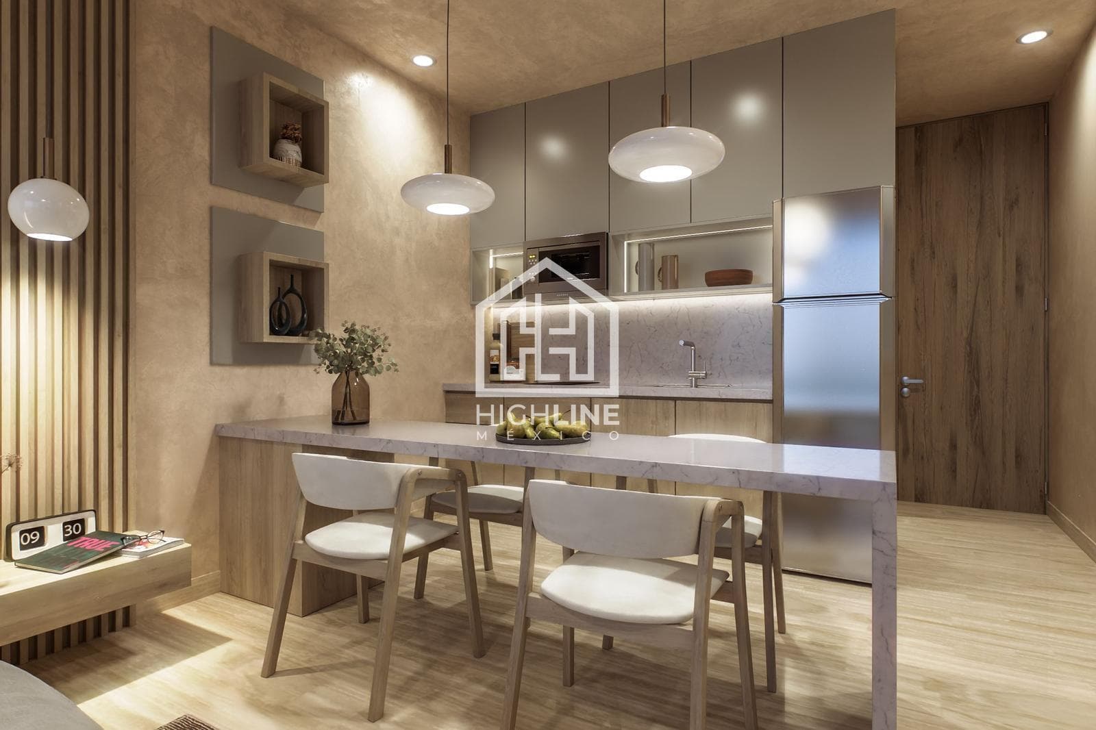 Studio apartment in Playa del Carmen, a 4-minute walk from the beach, offers high potential for capital appreciation