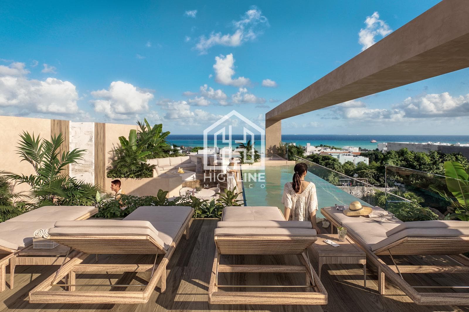 1-Bedroom Loft in Playa del Carmen, 4 Minutes from the Beach, in a Popular Tourist Area with High Appreciation Potential