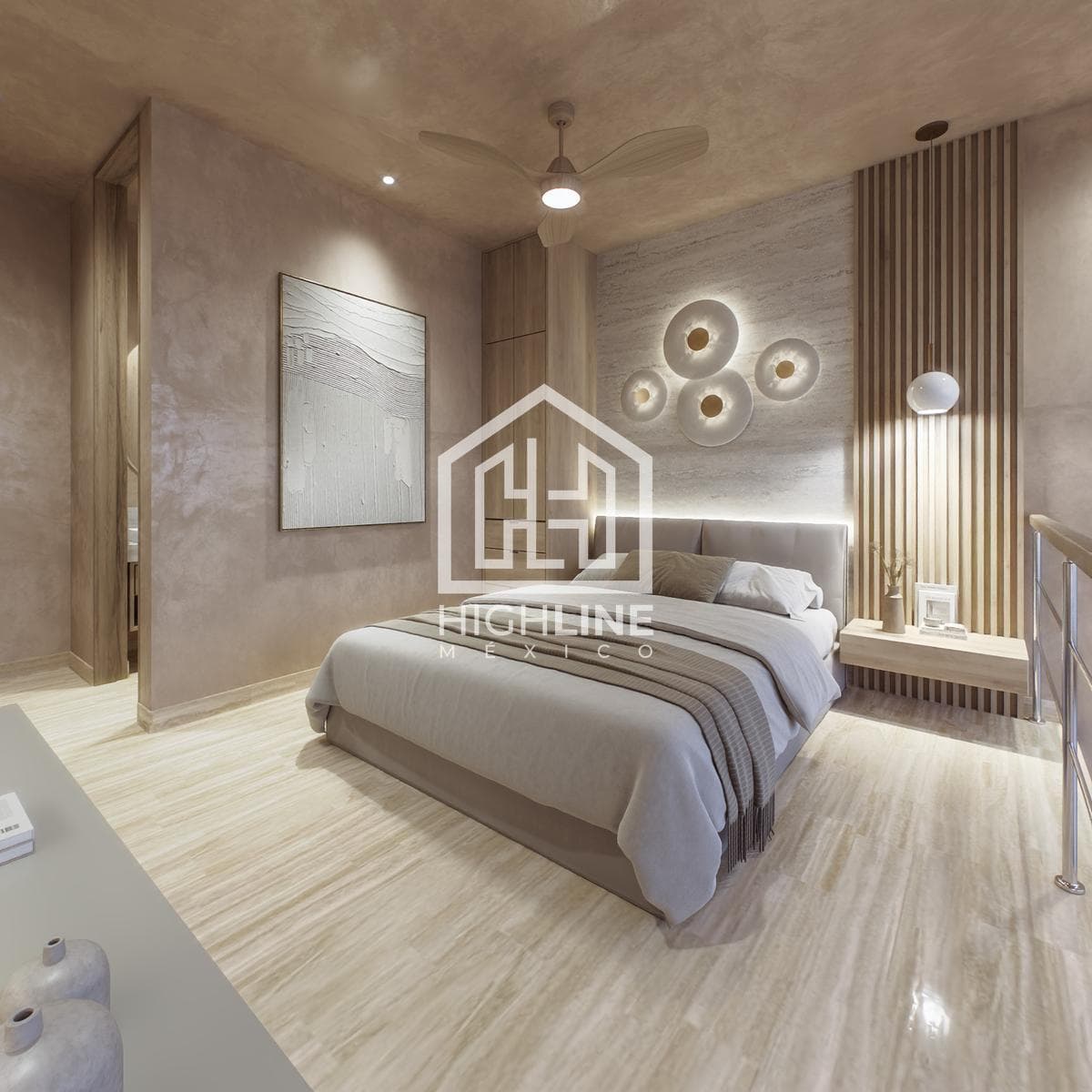 1-Bedroom Loft in Playa del Carmen, 4 Minutes from the Beach, in a Popular Tourist Area with High Appreciation Potential