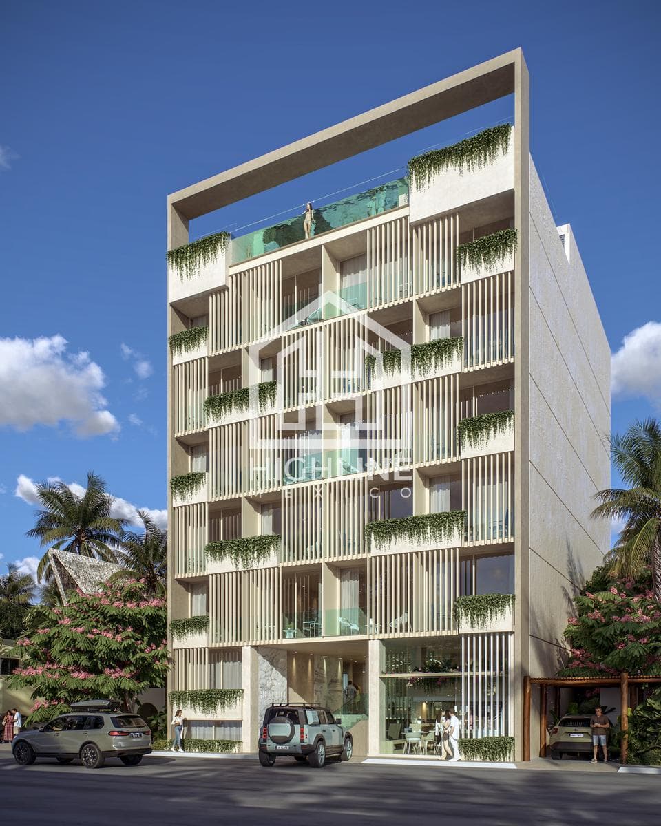 1-Bedroom Loft in Playa del Carmen, 4 Minutes from the Beach, in a Popular Tourist Area with High Appreciation Potential