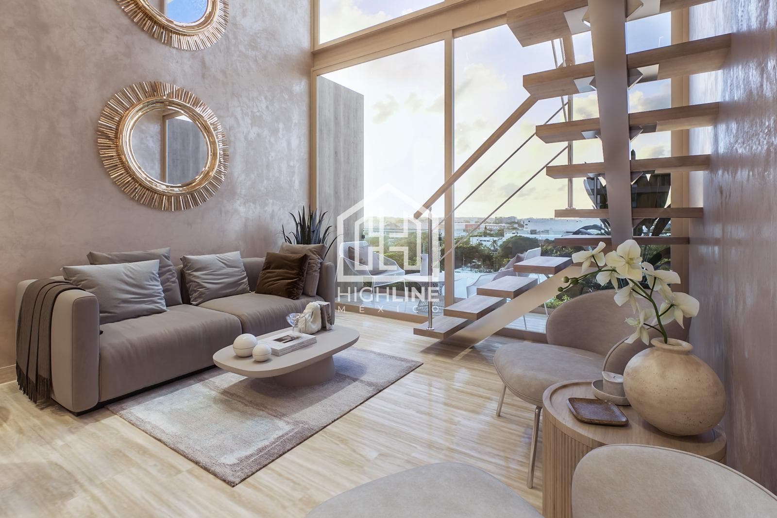 1-Bedroom Loft in Playa del Carmen, 4 Minutes from the Beach, in a Popular Tourist Area with High Appreciation Potential