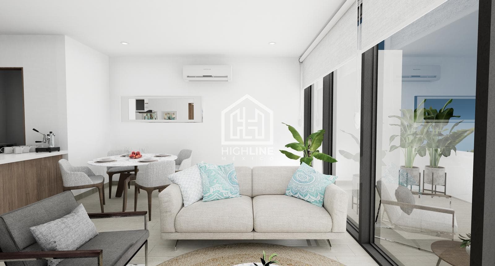 APARTMENT WITH TERRACE AND PRIVATE JACUZZI FOR SALE. PLAYA DEL CARMEN. PRE-SALE
