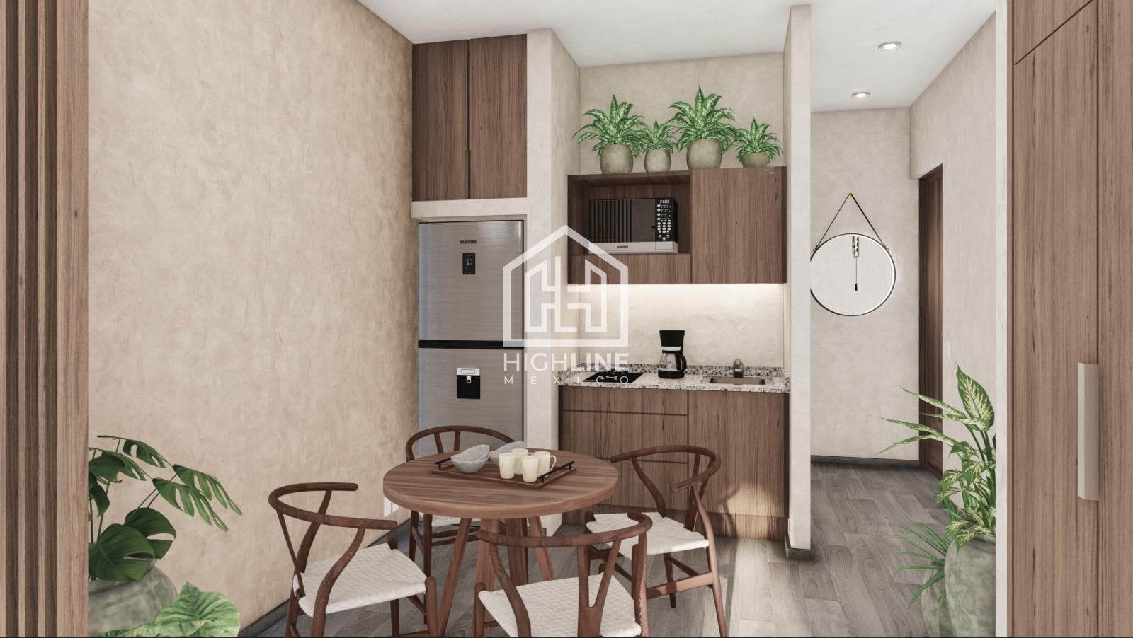 STUDIO WITH A TERRACE IN TULUM. AVAILABLE IMMEDIATELY. IDEAL FOR AIRBNB