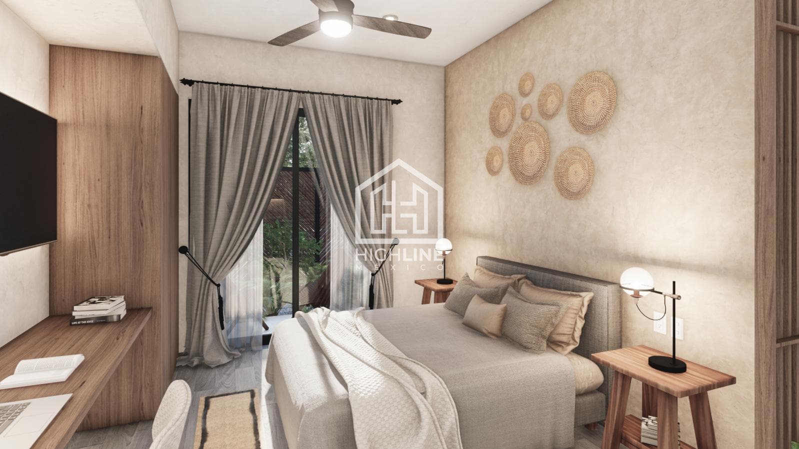 STUDIO WITH A TERRACE IN TULUM. AVAILABLE IMMEDIATELY. IDEAL FOR AIRBNB