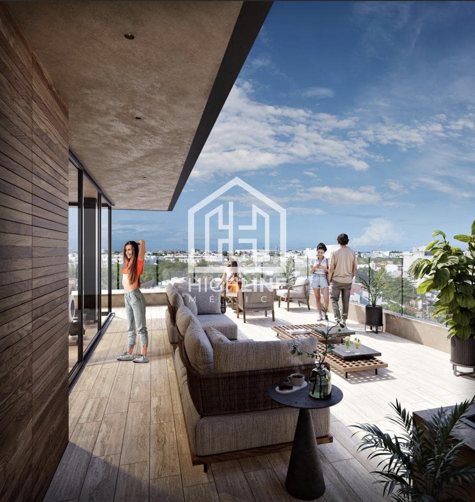 APARTMENT FOR SALE IN PLAYA DEL CARMEN, JUST A FEW STEPS FROM 5TH AVENUE