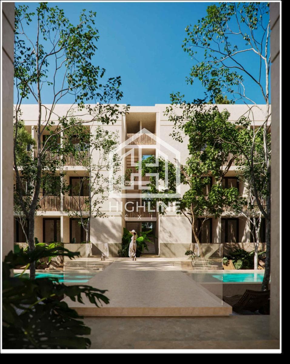2-Bedroom Apartment for Sale in Tulum with a Gym