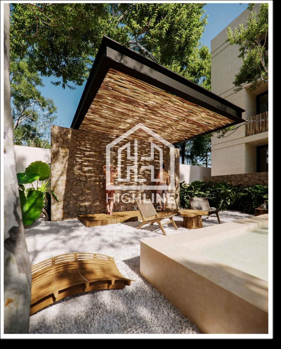 2-Bedroom Apartment for Sale in Tulum with a Gym