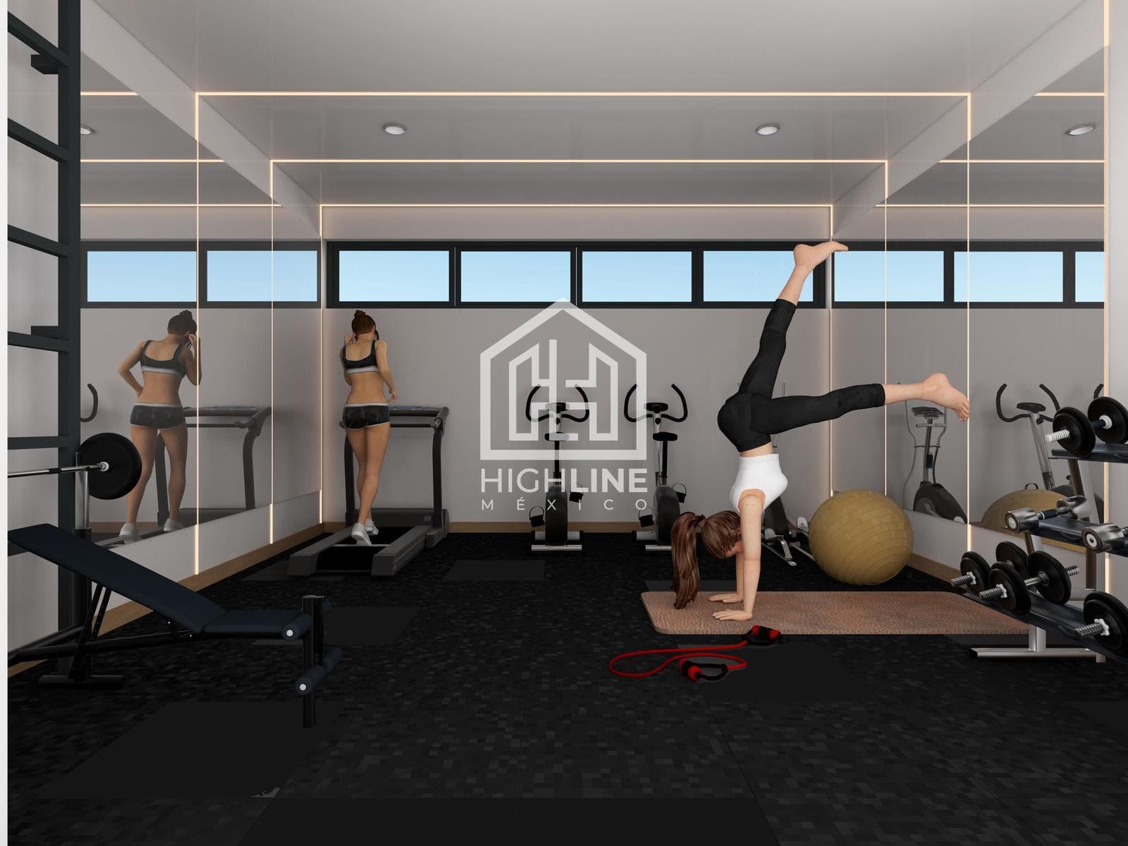 Studio for sale in downtown Playa del Carmen, just a few meters from the beach | Spa and Gym
