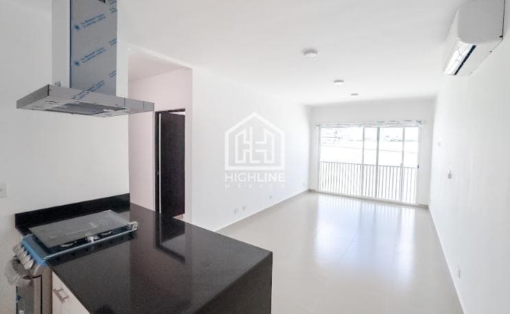 APARTMENT IN PLAYA DEL CARMEN, 2 BEDROOMS FOR SALE, SWIMMING POOL, 10 MINUTES FROM THE BEACH