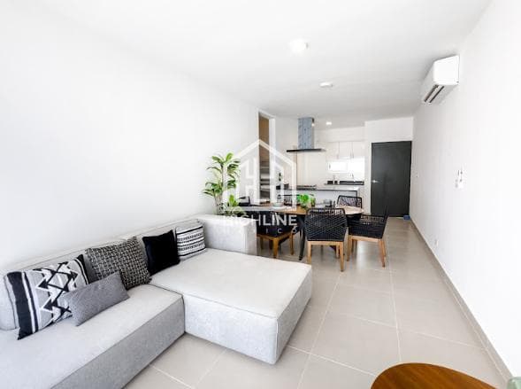 APARTMENT IN PLAYA DEL CARMEN, 2 BEDROOMS FOR SALE, SWIMMING POOL, 10 MINUTES FROM THE BEACH