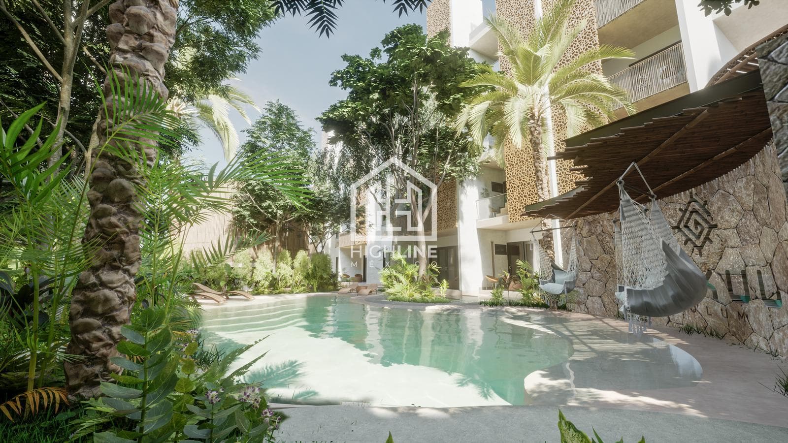 APARTMENT FOR SALE IN TULUM, REGION 15, 5 MINUTES FROM THE OCEAN
