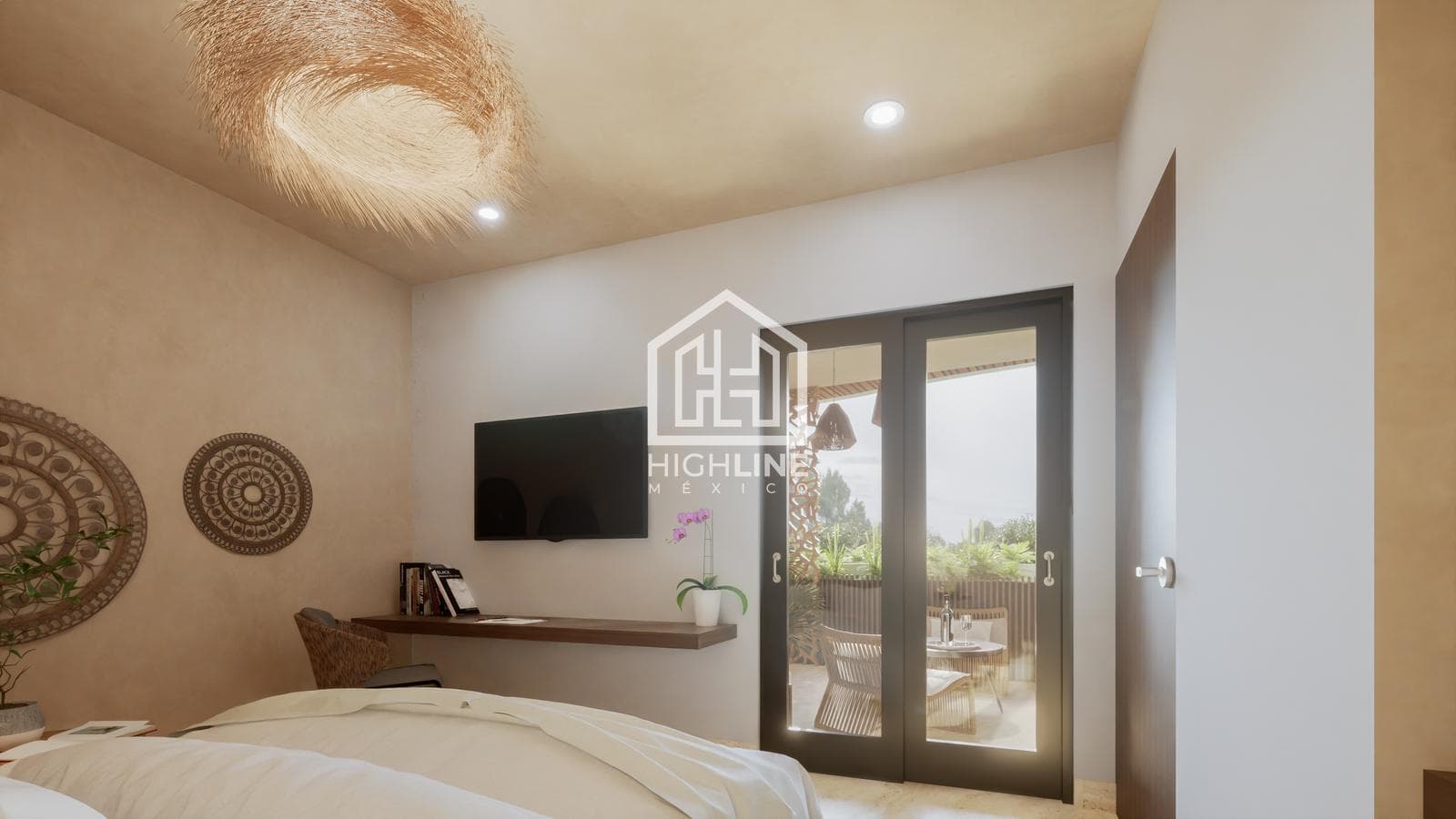 APARTMENT FOR SALE IN TULUM, REGION 15, 5 MINUTES FROM THE OCEAN