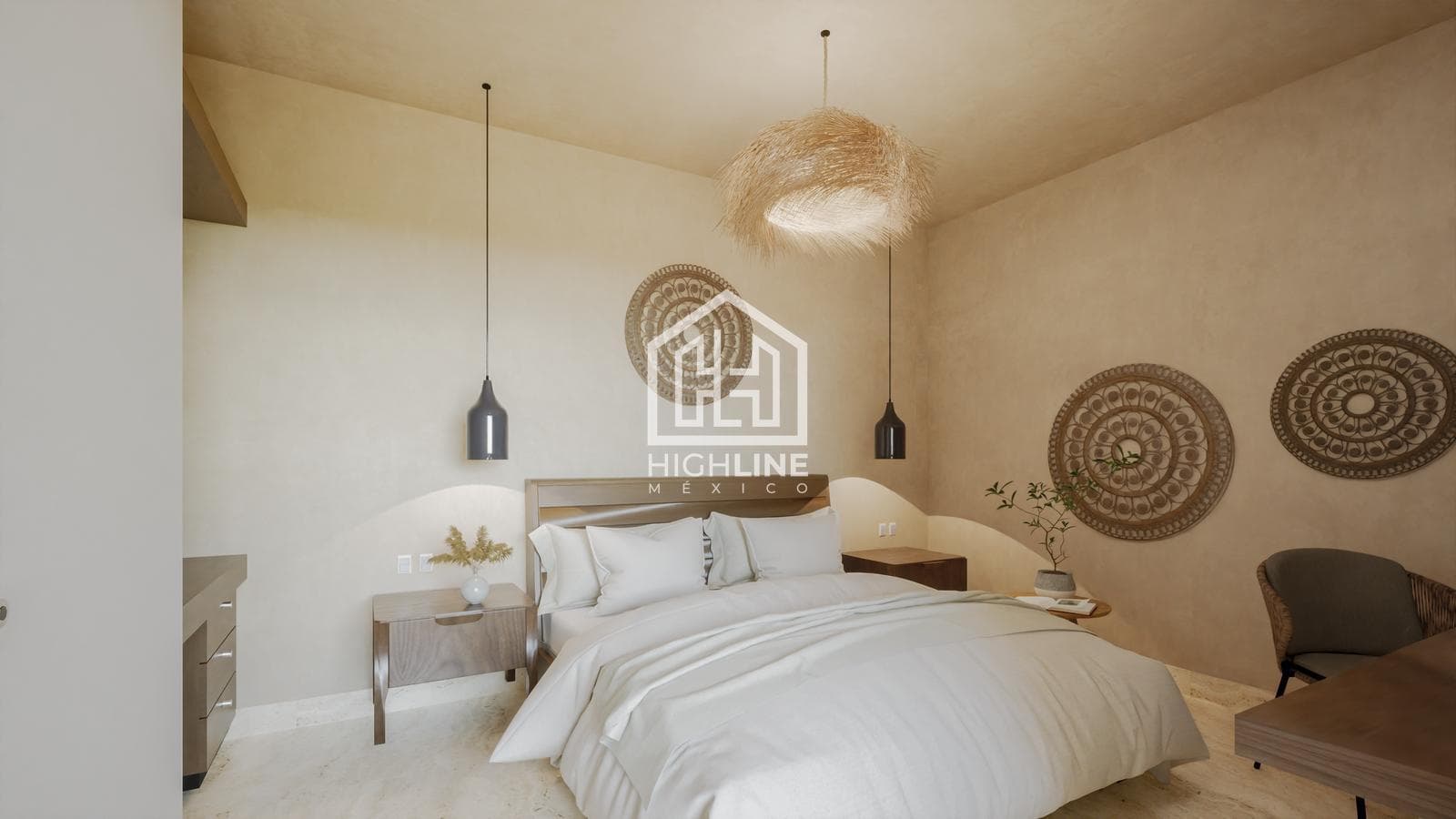 APARTMENT FOR SALE IN TULUM, REGION 15, 5 MINUTES FROM THE OCEAN