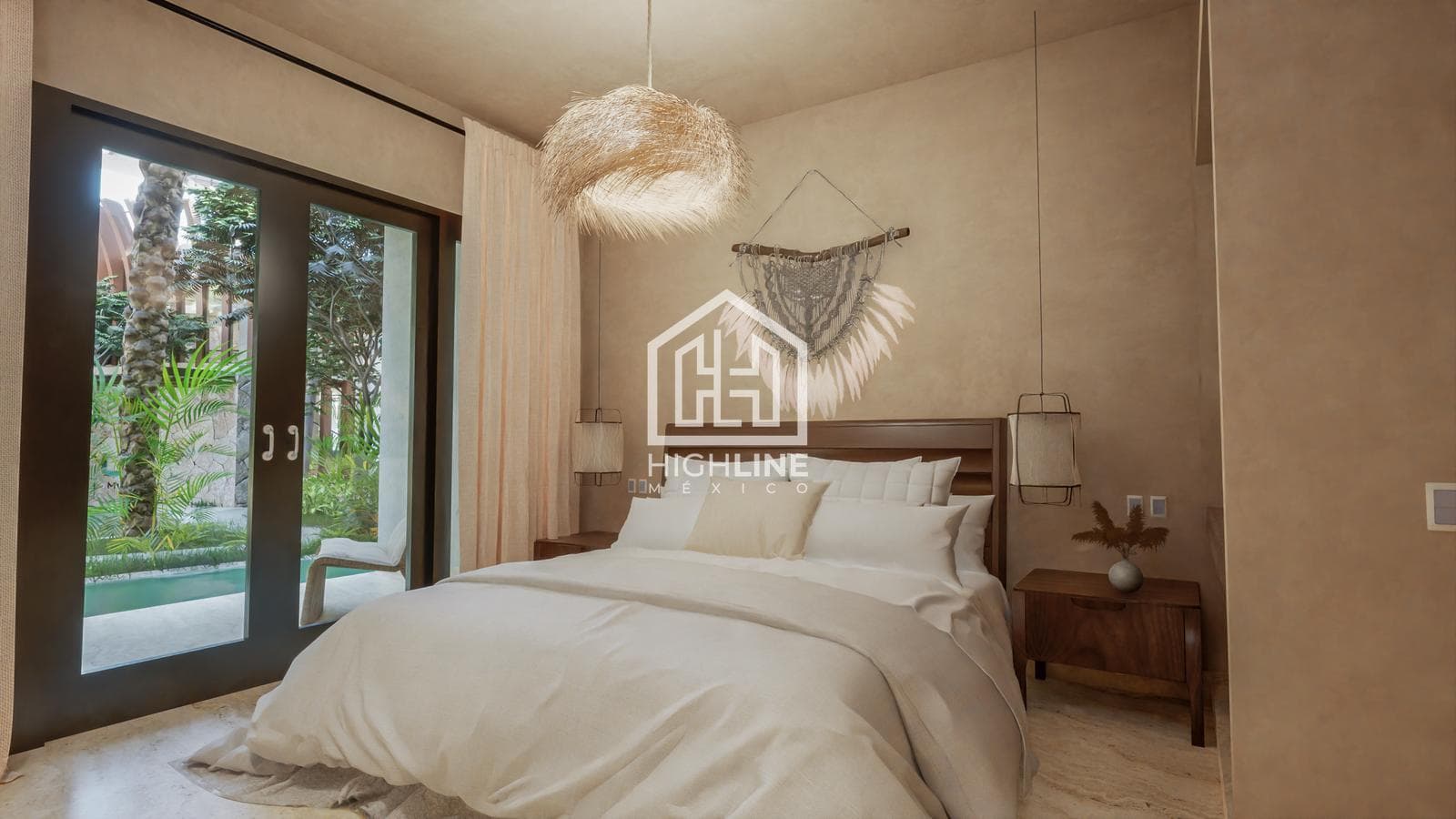 APARTMENT FOR SALE IN TULUM, REGION 15, 5 MINUTES FROM THE OCEAN