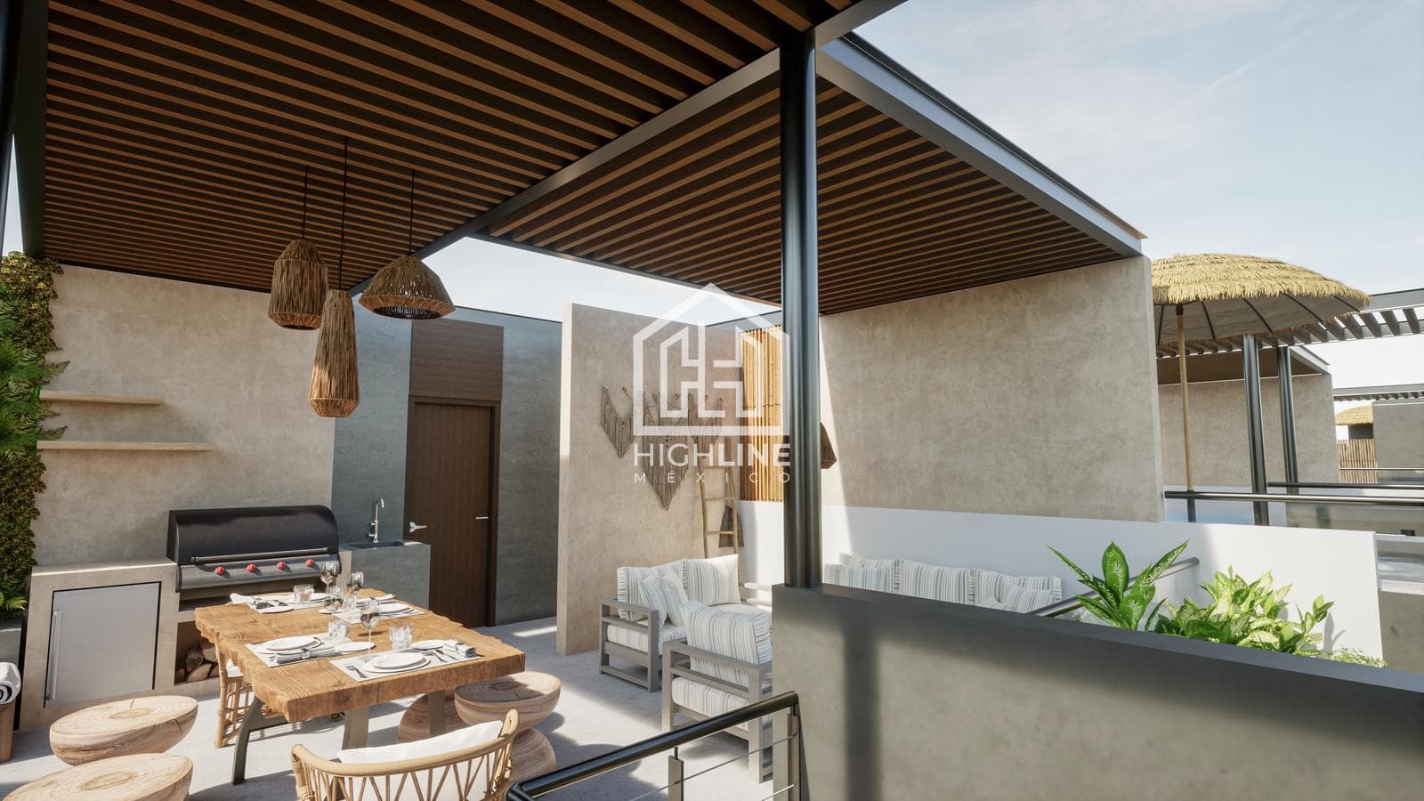 APARTMENT FOR SALE IN TULUM, REGION 15, 5 MINUTES FROM THE OCEAN