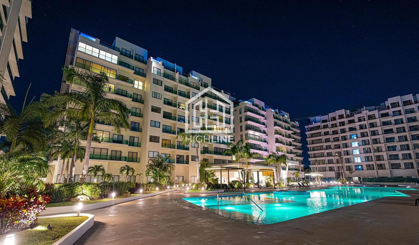 APARTMENT FOR SALE IN PLAYA DEL CARMEN: 2 BEDROOMS, LOCATED IN AN AREA WITH HIGH APPRECIATION POTENTIAL