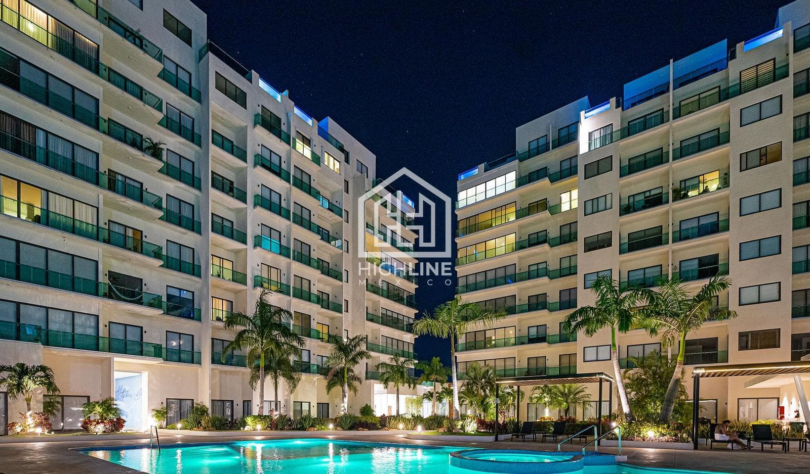 APARTMENT FOR SALE IN PLAYA DEL CARMEN: 2 BEDROOMS, LOCATED IN AN AREA WITH HIGH APPRECIATION POTENTIAL