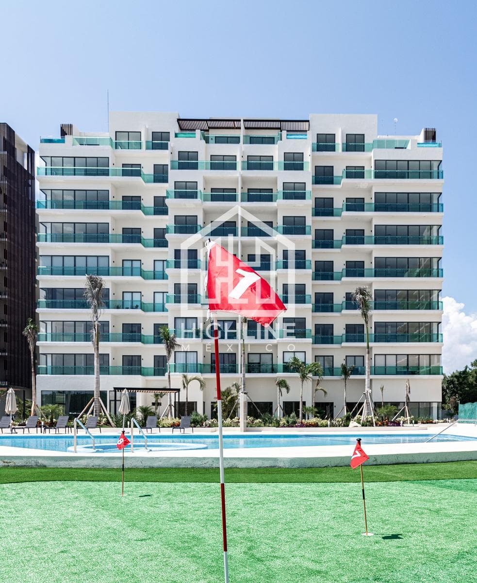 APARTMENT FOR SALE IN PLAYA DEL CARMEN: 2 BEDROOMS, LOCATED IN AN AREA WITH HIGH APPRECIATION POTENTIAL