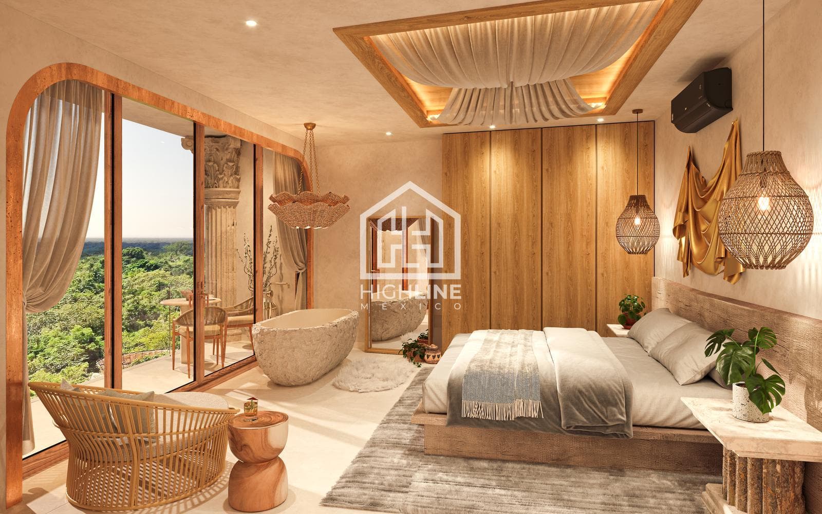 3-bedroom apartment for sale in Tulum, with swim-up access, just a few meters from the beach | Spa and Gym