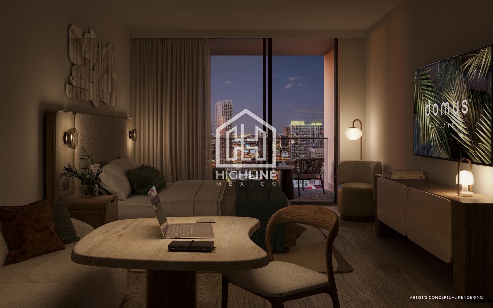 APARTMENT FOR SALE IN MIAMI: 1 BEDROOM WITH A WELCOME LOUNGE, BAR, AND GARDEN