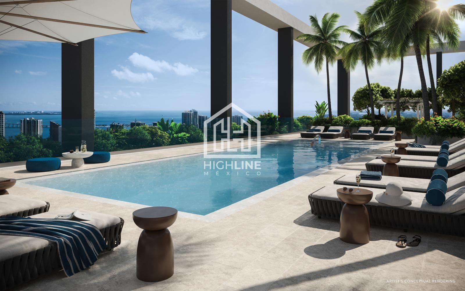 APARTMENT FOR SALE IN MIAMI: 1 BEDROOM WITH A WELCOME LOUNGE, BAR, AND GARDEN