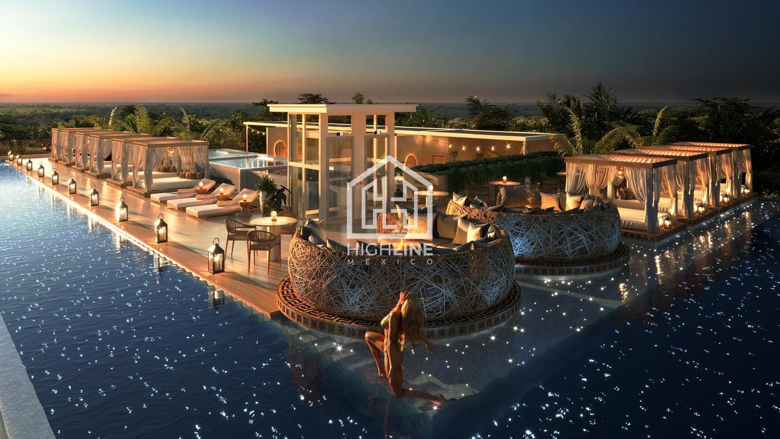 1-bedroom apartment for sale in Tulum, with swim-up access, just a few meters from the beach | Spa and Gym
