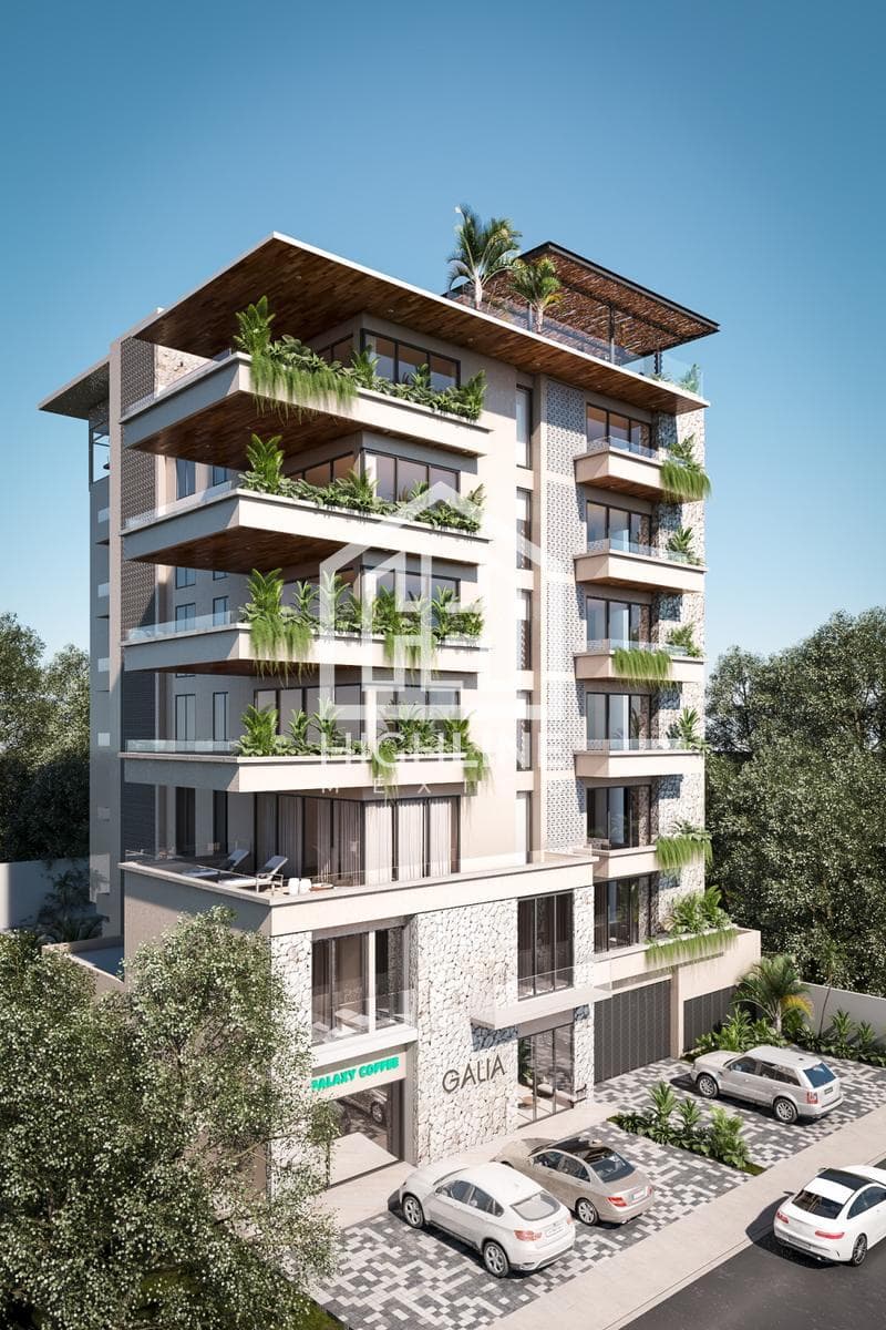 1-bedroom apartment with spacious rooms and a rooftop ocean view