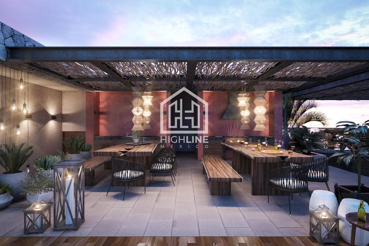 1-bedroom apartment with spacious rooms and a rooftop ocean view