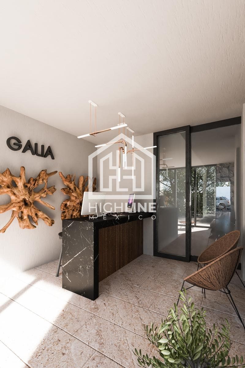 1-bedroom apartment with spacious rooms and a rooftop ocean view