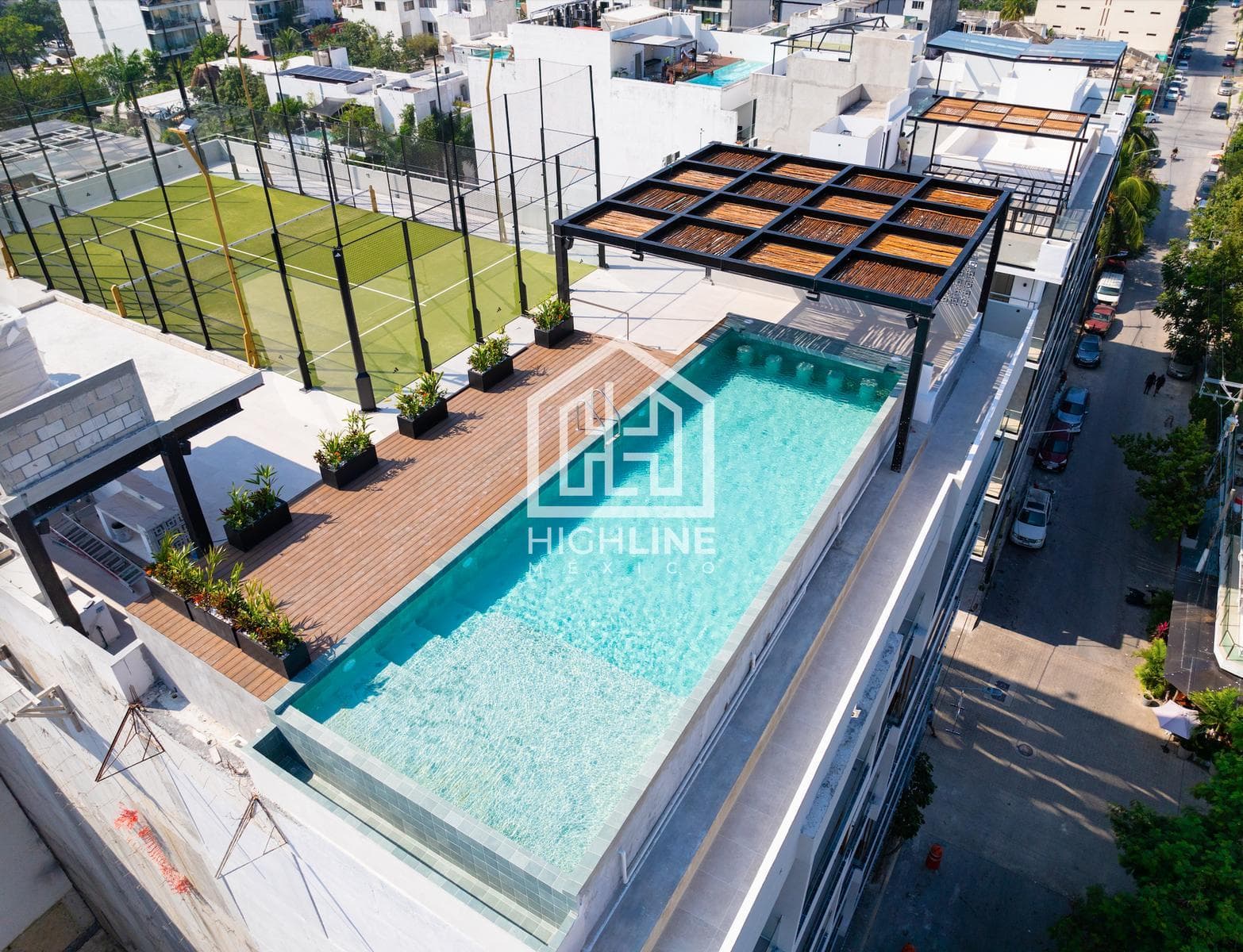 1-BEDROOM APARTMENT IN PLAYA DEL CARMEN. ROOFTOP WITH POOL. DELIVERY IN APRIL 2026