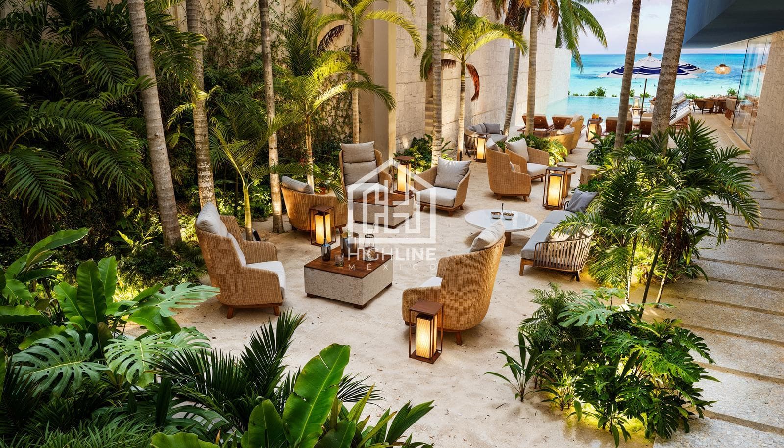 3-Bedroom Oceanfront Penthouse, Playa del Carmen