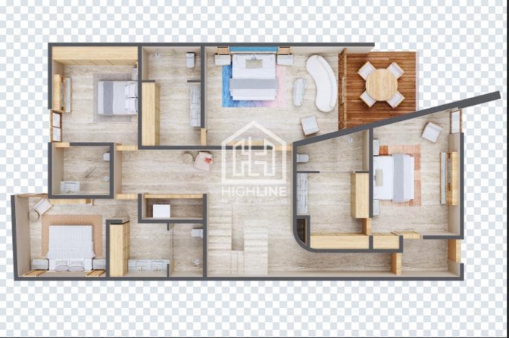 3-Bedroom Oceanfront Penthouse, Playa del Carmen