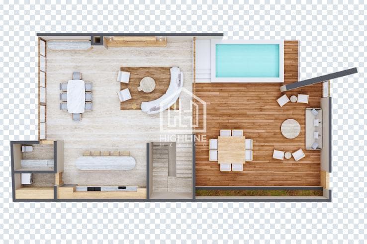 3-Bedroom Oceanfront Penthouse, Playa del Carmen