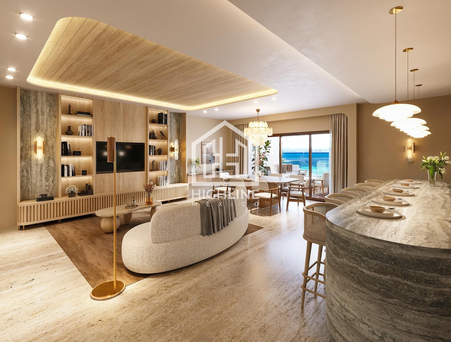 4-Bedroom Luxury Oceanfront Penthouse