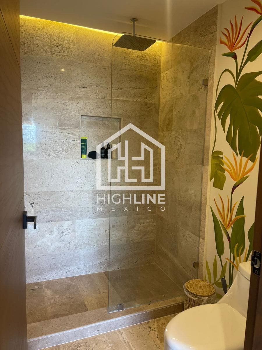 1-Bedroom Apartment for Sale in Puerto Morelos with a Pool and Rooftop