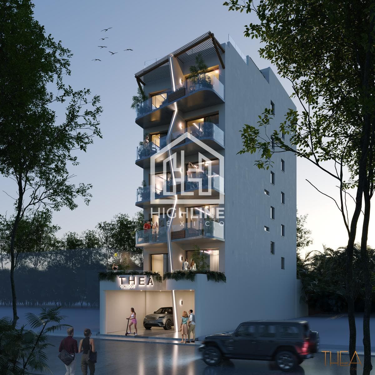 1-Bedroom Apartment for Sale in Puerto Morelos with a Pool and Rooftop