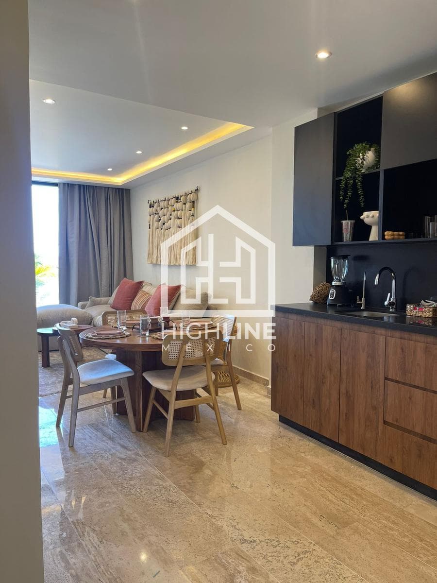 2-Bedroom Apartment for Sale in Puerto Morelos with Private Jacuzzi