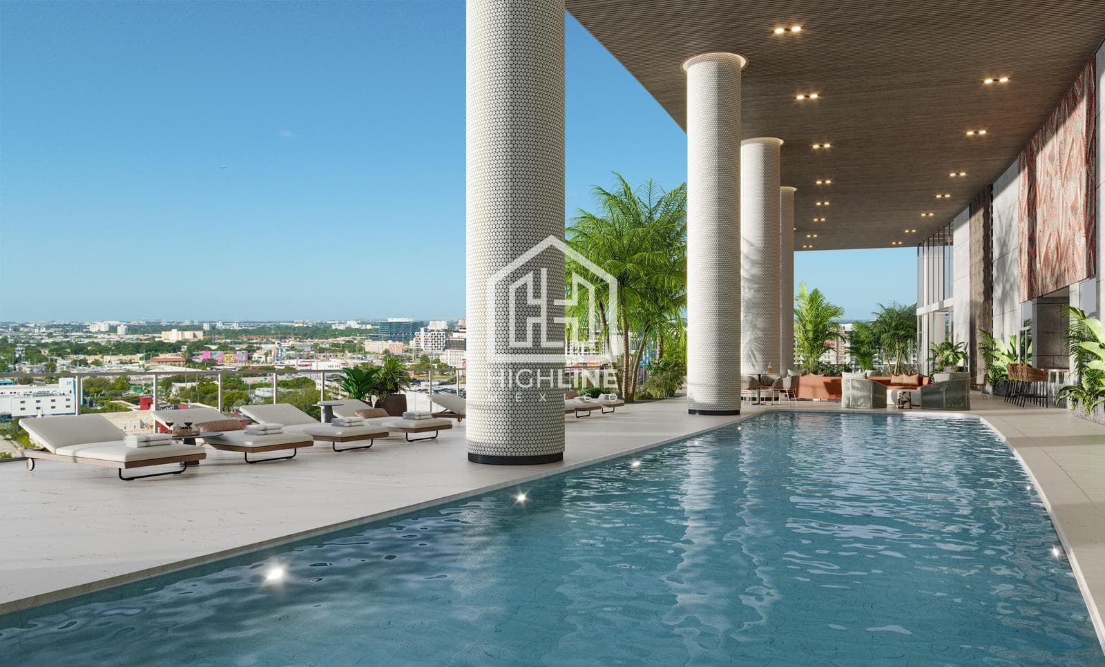 APARTMENT FOR SALE IN MIAMI: 1 BEDROOM WITH YOGA STUDIO, SAUNA, AND COWORKING SPACE