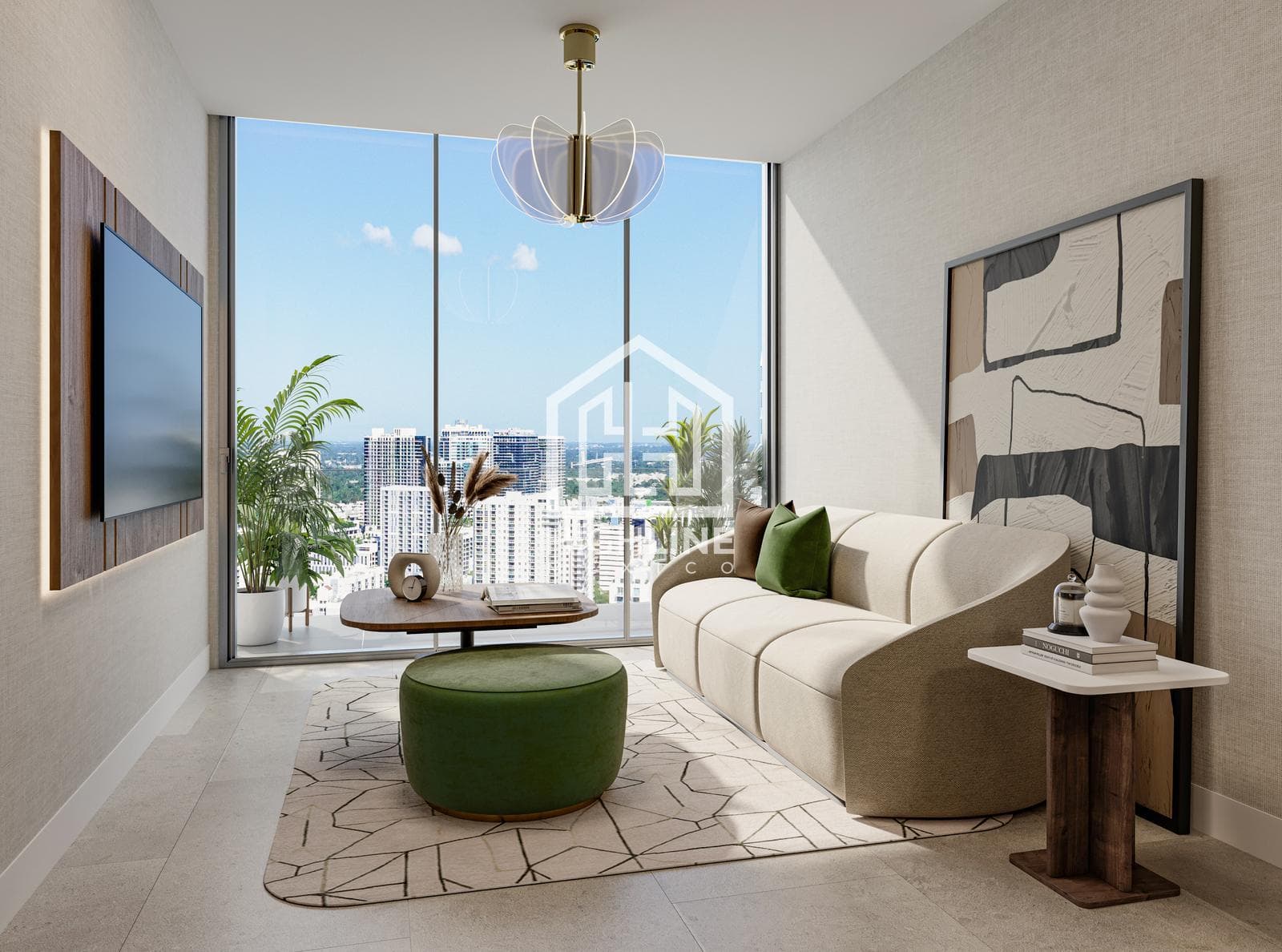 APARTMENT FOR SALE IN MIAMI: 1 BEDROOM WITH YOGA STUDIO, SAUNA, AND COWORKING SPACE