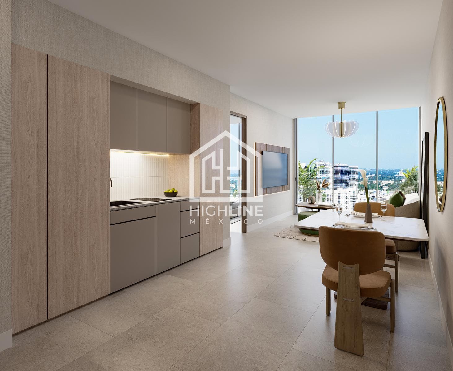 APARTMENT FOR SALE IN MIAMI: 1 BEDROOM WITH YOGA STUDIO, SAUNA, AND COWORKING SPACE
