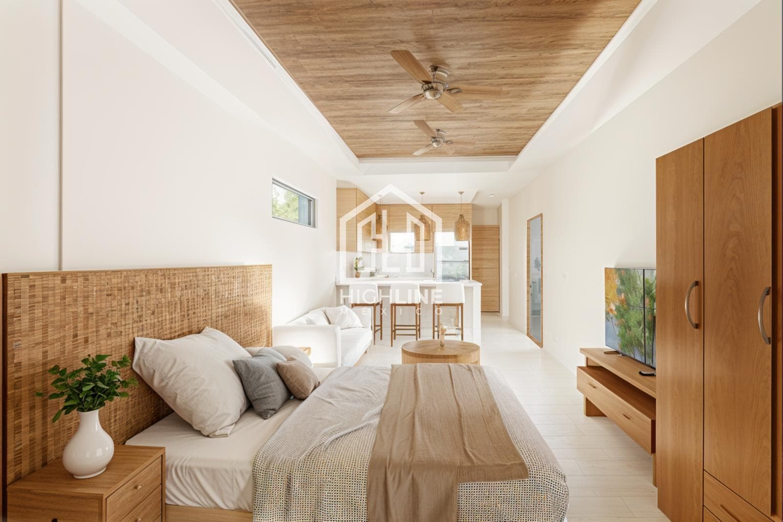 Studio for Sale in Puerto Morelos, Ideal for Airbnb