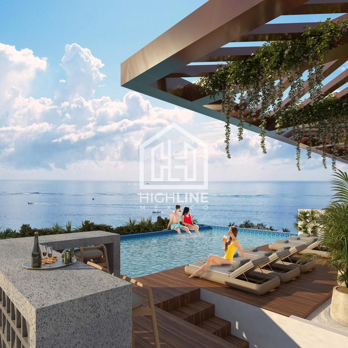 Studio for Sale in Puerto Morelos, Ideal for Airbnb