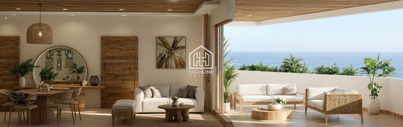 2-Bedroom Apartment for Sale in Puerto Morelos with Ocean Views
